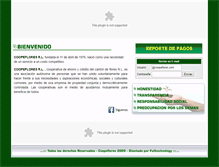 Tablet Screenshot of coopeflores.com